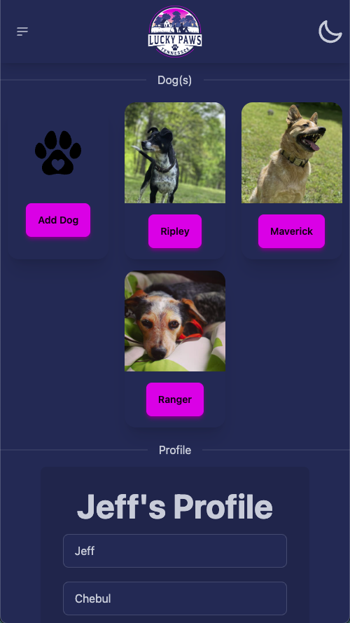 Profile Page